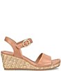 Sofft Inez Leather Wedge Wrapped Sandals - Image 2