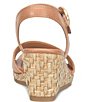 Sofft Inez Leather Wedge Wrapped Sandals - Image 4