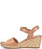 Sofft Inez Leather Wedge Wrapped Sandals - Image 6