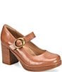 Sofft Kathleen Leather Mary Jane Platform Pumps - Image 1