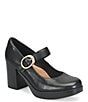 Sofft Kathleen Leather Mary Jane Platform Pumps - Image 1