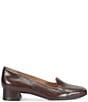 Sofft Lavender Leather Dress Loafer Pumps - Image 2