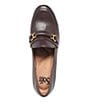 Color:Chocolate - Image 6 - Leona Classic Loafer Leather Pumps