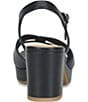Sofft Lucille Leather Ankle Wrap Platform Sandals - Image 5