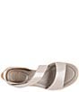 Color:Anthracite - Image 6 - Mandi Asymmetrical Leather Sporty Sandals