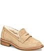 Sofft Mara 2 Ultra Soft Suede Shearling Lined Penny Loafers - Image 1