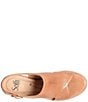 Color:Luggage Brown - Image 6 - Mendi Leather Slingback Sandals