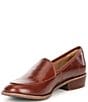 Color:Brown - Image 4 - Napoli Leather Loafers