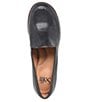 Color:Black Lizard - Image 6 - Napoli Lizard Embossed Leather Loafers