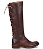 Color:Whiskey - Image 2 - Sharnell II Leather Lace-Up Waterproof Tall Boots