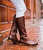 Sofft Sharnell II Leather Lace-Up Waterproof Tall Boots | Dillard's