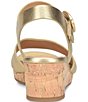 Sofft Vanessa Leather Cork Wedge Sandals - Image 6