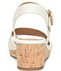 Sofft Vanessa Leather Cork Wedge Sandals - Image 5