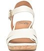 Sofft Vanessa Leather Cork Wedge Sandals - Image 5