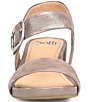 Color:Taupe - Image 5 - Vaya Leather Wedge Sandals
