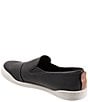 Color:Black - Image 3 - Alexandria Leather Slip-On Sneakers