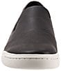 Color:Black - Image 5 - Alexandria Leather Slip-On Sneakers