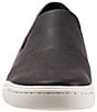 Color:Black - Image 6 - Alexandria Leather Slip-On Sneakers