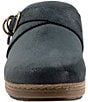 SoftWalk Asmara Suede Buckle Hardware Strap Clogs - Image 5