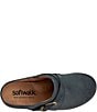SoftWalk Asmara Suede Buckle Hardware Strap Clogs - Image 6