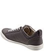 Color:Grey - Image 3 - Athens Leather Lace-Up Sneakers