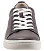 Color:Grey - Image 5 - Athens Leather Lace-Up Sneakers