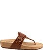 SoftWalk Belize 2.0 Leather Buckled Thong Sandals - Image 2