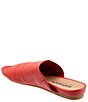 Color:Red - Image 3 - Camano Leather Slide Sandals
