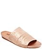 Color:Rose Gold Metallic - Image 1 - Camano Leather Slide Sandals