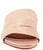 Color:Rose Gold Metallic - Image 5 - Camano Leather Slide Sandals