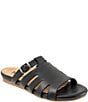 SoftWalk Carolina Leather Slide Sandals - Image 1
