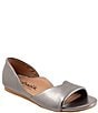 Color:Pewter Metallic - Image 1 - Cypress Leather Sandals