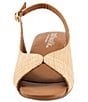 SoftWalk Lakewood Raffia Slingback Block Heel Sandals - Image 5