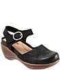 SoftWalk Mabelle Tooling Leather Embossed Clogs - Image 1
