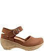 SoftWalk Mabelle Tooling Nubuck Suede Embossed Clogs - Image 2