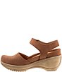 SoftWalk Mabelle Tooling Nubuck Suede Embossed Clogs - Image 4