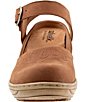 SoftWalk Mabelle Tooling Nubuck Suede Embossed Clogs - Image 5