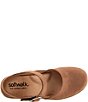 SoftWalk Mabelle Tooling Nubuck Suede Embossed Clogs - Image 6