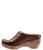 Color:Dark Brown - Image 4 - Madison Leather Clogs