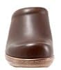 Color:Dark Brown - Image 5 - Madison Leather Clogs