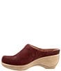 Color:Rust Embossed - Image 4 - Madison Leather Clogs