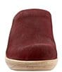 Color:Rust Embossed - Image 5 - Madison Leather Clogs