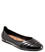 Color:Black Patent - Image 1 - Safi Patent Ruched Slip-On Flats