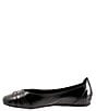 Color:Black Patent - Image 4 - Safi Patent Ruched Slip-On Flats