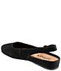 Color:Black Nubuck - Image 3 - Sandy Nubuck Suede Slingback Flats