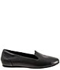 Color:Black - Image 2 - Shelby Leather Slip-On Flats
