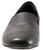 Color:Black - Image 5 - Shelby Leather Slip-On Flats