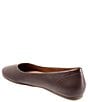 Color:Dark Brown - Image 3 - Shiraz Leather Slip-On Flats