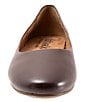 Color:Dark Brown - Image 5 - Shiraz Leather Slip-On Flats