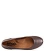 Color:Dark Brown - Image 6 - Shiraz Leather Slip-On Flats